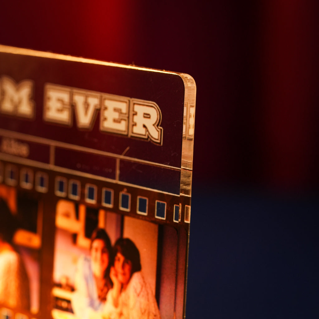 Personalized Filmstrip LED Light Gift for Mother's Day