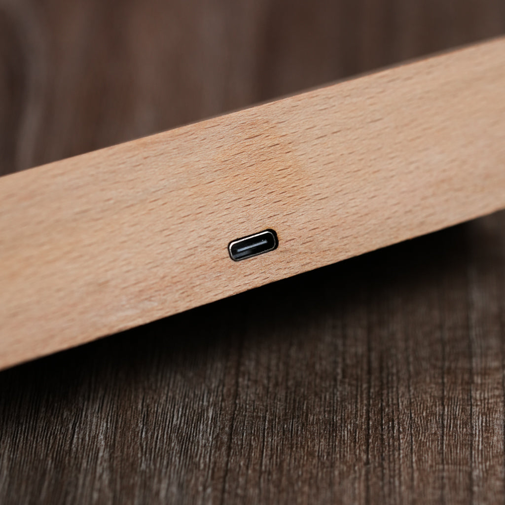 Personalized Birthday LED Photo Plaque – Custom Name & Message