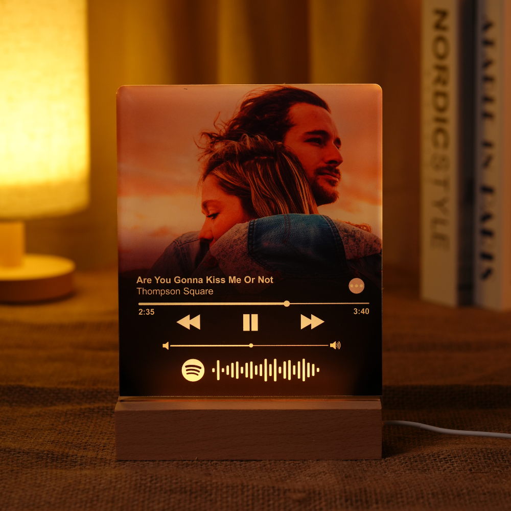 Custom LED Light Frame Spotify – SOWOOD